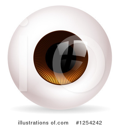 Eyeball Clipart #1254242 by AtStockIllustration