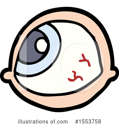 Royalty-Free (RF) Eyeball Clipart Illustration by lineartestpilot - Stock Sample #1553758