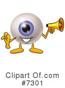 Eyeball Clipart #7301 by Mascot Junction