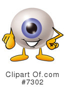 Eyeball Clipart #7302 by Mascot Junction