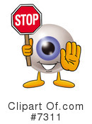 Eyeball Clipart #7311 by Toons4Biz