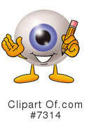 Eyeball Clipart #7314 by Mascot Junction