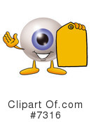 Eyeball Clipart #7316 by Mascot Junction