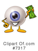 Eyeball Clipart #7317 by Mascot Junction