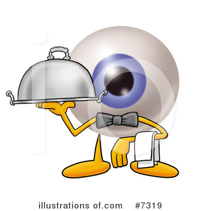 Eyeball Clipart #7319 by Toons4Biz