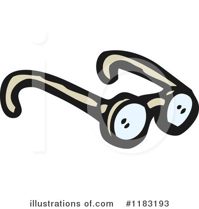 Royalty-Free (RF) Eyeglasses Clipart Illustration by lineartestpilot - Stock Sample #1183193