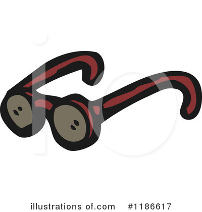 Royalty-Free (RF) Eyeglasses Clipart Illustration by lineartestpilot - Stock Sample #1186617