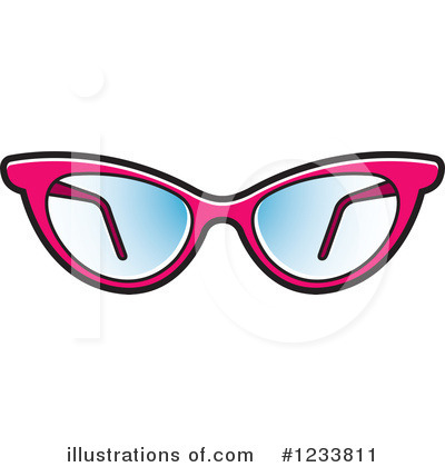 Royalty-Free (RF) Eyeglasses Clipart Illustration by Lal Perera - Stock Sample #1233811