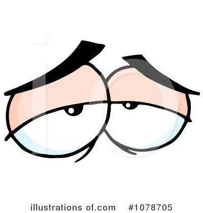 Royalty-Free (RF) Eyes Clipart Illustration by Hit Toon - Stock Sample #1078705