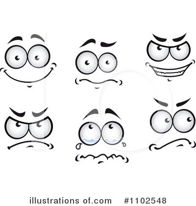 Royalty-Free (RF) Eyes Clipart Illustration by Vector Tradition SM - Stock Sample #1102548