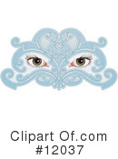 Eyes Clipart #12037 by AtStockIllustration