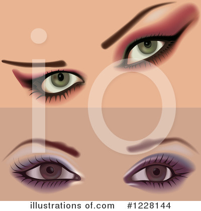 Royalty-Free (RF) Eyes Clipart Illustration by dero - Stock Sample #1228144