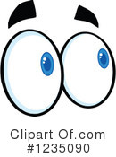 Eyes Clipart #1235090 by Hit Toon