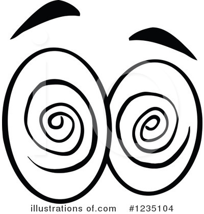 Royalty-Free (RF) Eyes Clipart Illustration by Hit Toon - Stock Sample #1235104