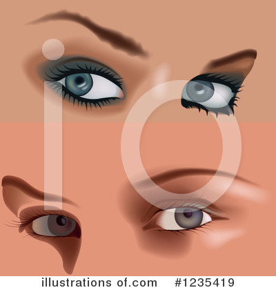Eyes Clipart #1235419 by dero