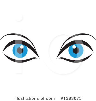 Royalty-Free (RF) Eyes Clipart Illustration by Johnny Sajem - Stock Sample #1383075