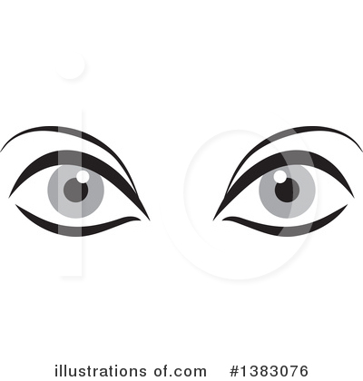 Royalty-Free (RF) Eyes Clipart Illustration by Johnny Sajem - Stock Sample #1383076