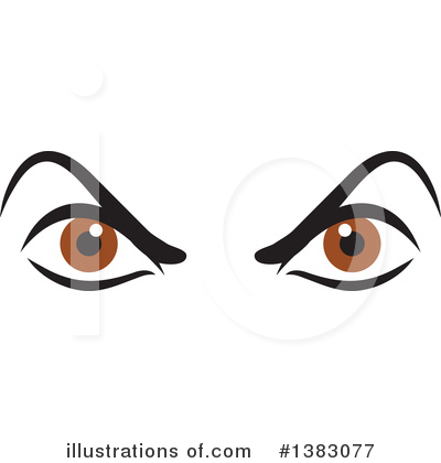 Eye Clipart #1383077 by Johnny Sajem