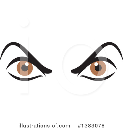 Royalty-Free (RF) Eyes Clipart Illustration by Johnny Sajem - Stock Sample #1383078
