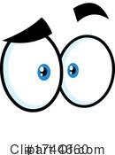 Eyes Clipart #1744660 by Hit Toon