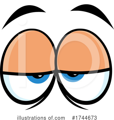 Royalty-Free (RF) Eyes Clipart Illustration by Hit Toon - Stock Sample #1744673