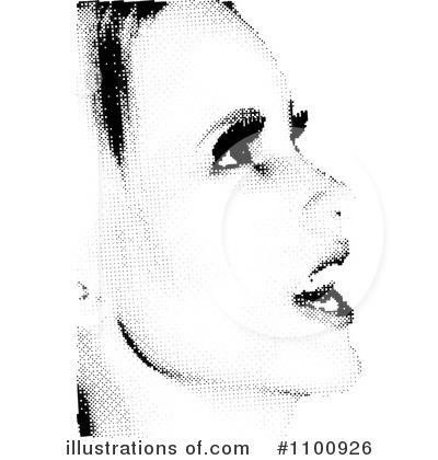 Royalty-Free (RF) Face Clipart Illustration by KJ Pargeter - Stock Sample #1100926