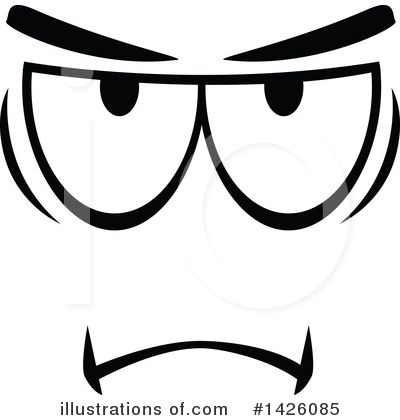 Royalty-Free (RF) Face Clipart Illustration by Vector Tradition SM - Stock Sample #1426085