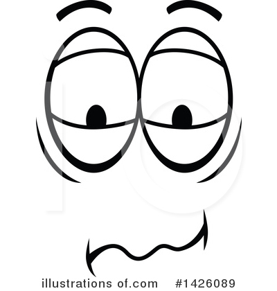 Royalty-Free (RF) Face Clipart Illustration by Vector Tradition SM - Stock Sample #1426089