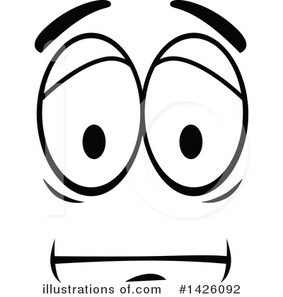Royalty-Free (RF) Face Clipart Illustration by Vector Tradition SM - Stock Sample #1426092