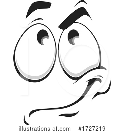 Royalty-Free (RF) Face Clipart Illustration by Vector Tradition SM - Stock Sample #1727219