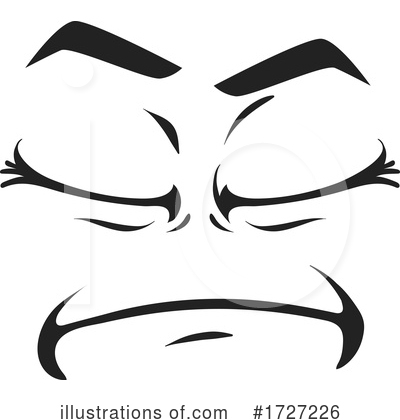 Royalty-Free (RF) Face Clipart Illustration by Vector Tradition SM - Stock Sample #1727226