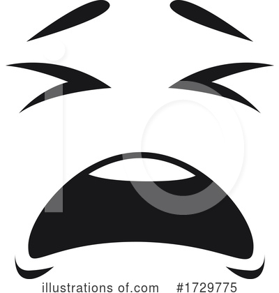 Royalty-Free (RF) Face Clipart Illustration by Vector Tradition SM - Stock Sample #1729775