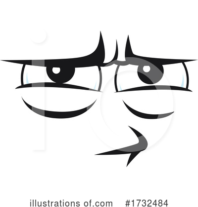 Royalty-Free (RF) Face Clipart Illustration by Vector Tradition SM - Stock Sample #1732484