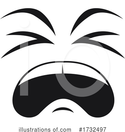 Royalty-Free (RF) Face Clipart Illustration by Vector Tradition SM - Stock Sample #1732497