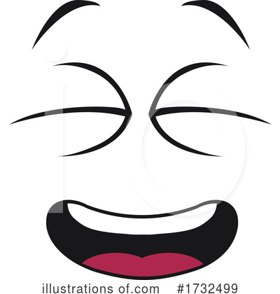 Royalty-Free (RF) Face Clipart Illustration by Vector Tradition SM - Stock Sample #1732499