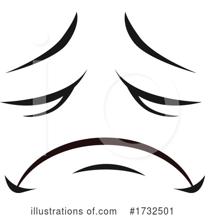 Royalty-Free (RF) Face Clipart Illustration by Vector Tradition SM - Stock Sample #1732501