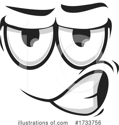 Royalty-Free (RF) Face Clipart Illustration by Vector Tradition SM - Stock Sample #1733756