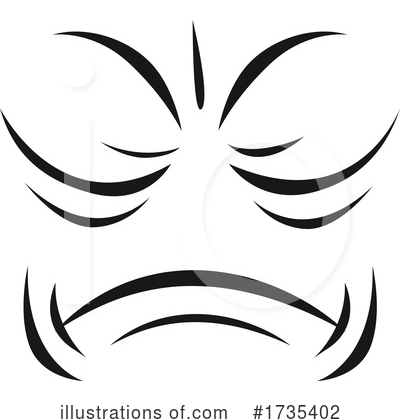 Royalty-Free (RF) Face Clipart Illustration by Vector Tradition SM - Stock Sample #1735402