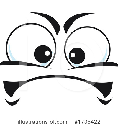 Royalty-Free (RF) Face Clipart Illustration by Vector Tradition SM - Stock Sample #1735422