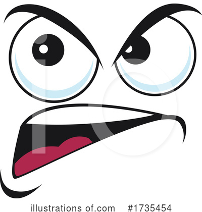 Royalty-Free (RF) Face Clipart Illustration by Vector Tradition SM - Stock Sample #1735454