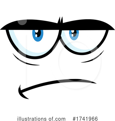 Royalty-Free (RF) Face Clipart Illustration by Hit Toon - Stock Sample #1741966