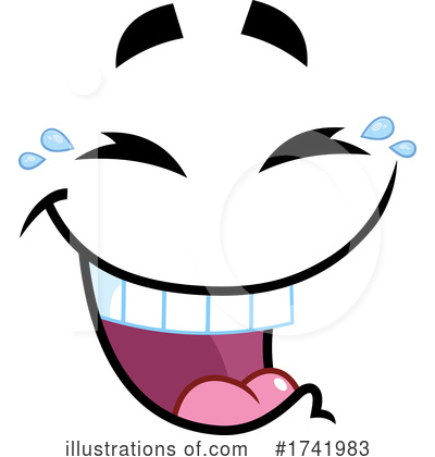 Royalty-Free (RF) Face Clipart Illustration by Hit Toon - Stock Sample #1741983