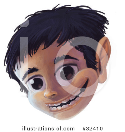 Royalty-Free (RF) Face Clipart Illustration by Tonis Pan - Stock Sample #32410