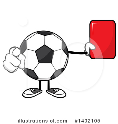 Faceless Soccer Ball Clipart #1402105 by Hit Toon