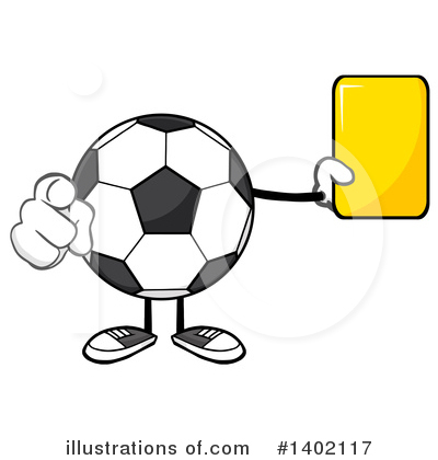 Faceless Soccer Ball Clipart #1402117 by Hit Toon