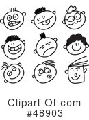 Faces Clipart #48903 by Prawny