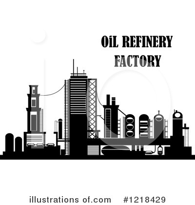 Royalty-Free (RF) Factory Clipart Illustration by Vector Tradition SM - Stock Sample #1218429