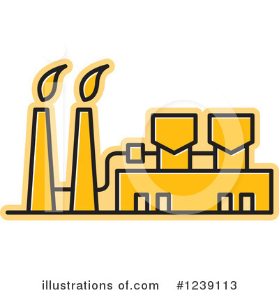 Royalty-Free (RF) Factory Clipart Illustration by Lal Perera - Stock Sample #1239113