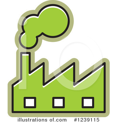 Royalty-Free (RF) Factory Clipart Illustration by Lal Perera - Stock Sample #1239115