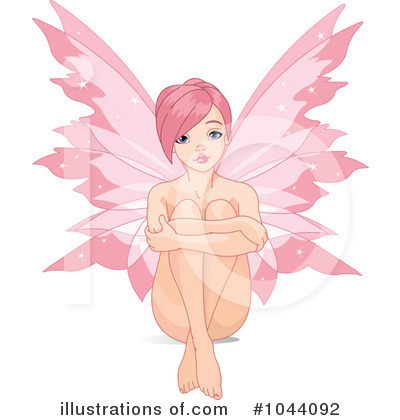 Royalty-Free (RF) Fairy Clipart Illustration by Pushkin - Stock Sample #1044092